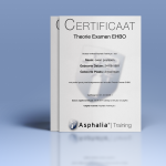 EHBO Theorie Certificaat Asphalia